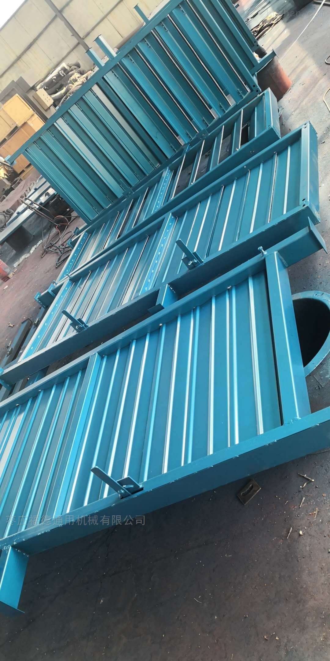 1822山东矿用百叶调节无压风门供应