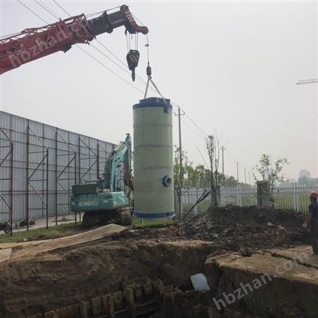 玻璃鋼一體化預(yù)制泵站