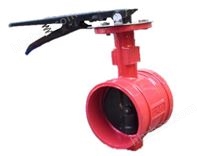 3C溝槽手柄蝶閥