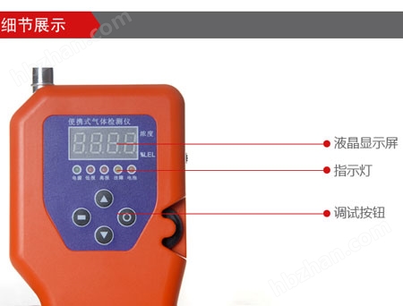 XH-B100A液化气泄漏检测仪
